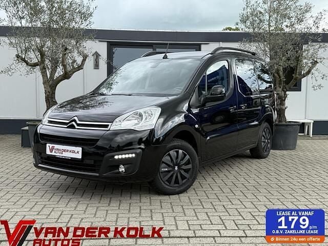 Zwart Gebruikt 2018 Citroën Berlingo PureTech MPV | € 10.885 - Afbeelding 1/4