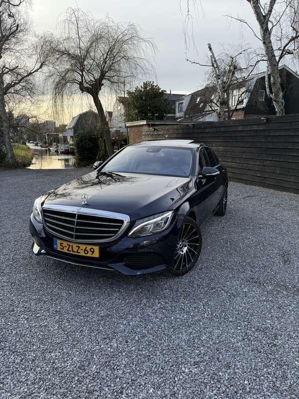Blauw Gebruikt 2015 Mercedes C180 Ambition Sedan | € 17.000 (Duur) - Afbeelding 1/4