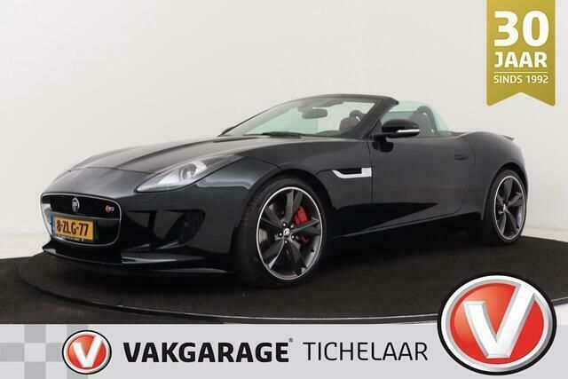 Zwart Gebruikt 2015 Jaguar F-Type S Cabriolet | € 49.950 - Afbeelding 1/4