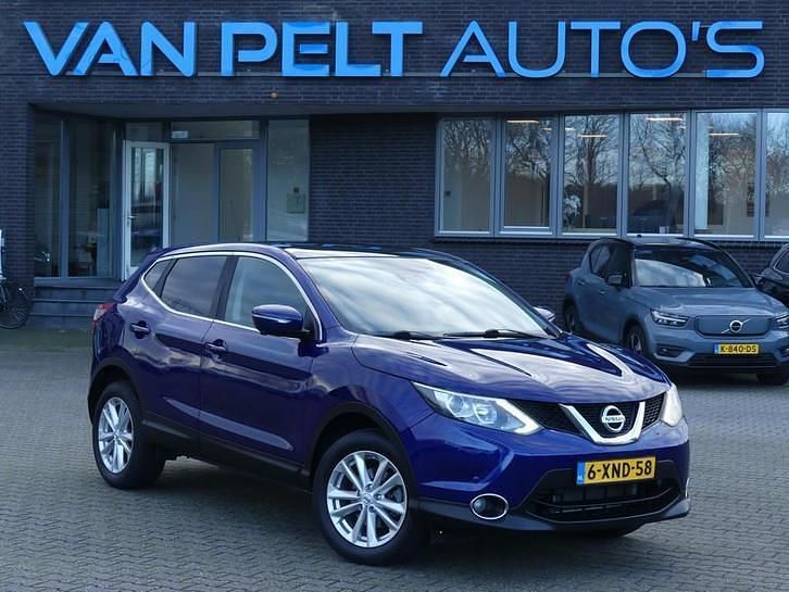 Blauw (metallic) Occasion 2014 Nissan Qashqai SUV | € 10.900 (Goede deal) - Afbeelding 1/4