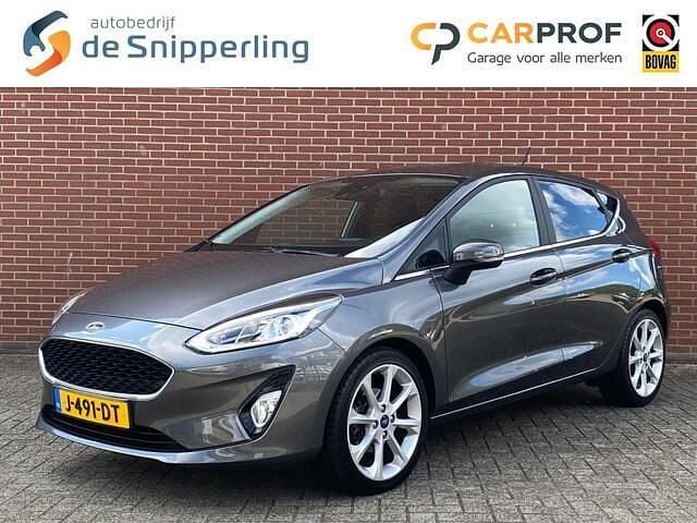 Grijs Gebruikt 2018 Ford Fiesta Vignale Hatchback | € 14.650 (Eerlijke prijs) - Afbeelding 1/4