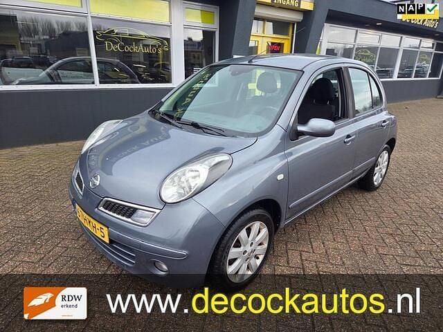 Occasion Nissan Micra Acenta 88 PK (64 kW) 2009 Blauw Hatchback
