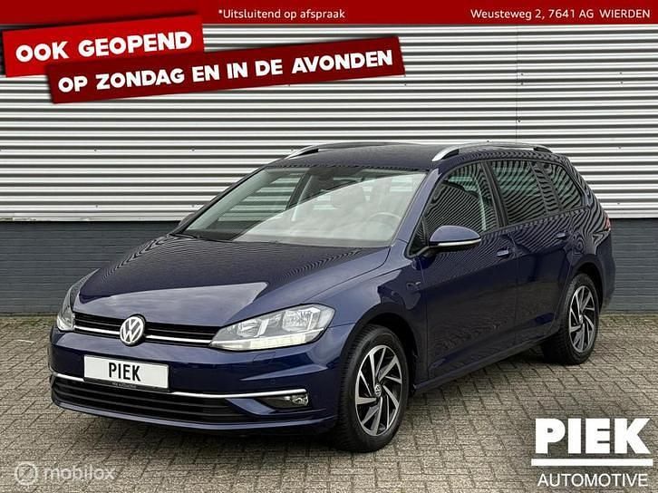 Occasion VW Golf VII Highline 110 PK (80 kW) 2018 Blauw Stationwagen