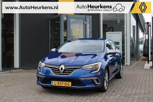 Blauw Gebruikt 2018 Renault Mégane IV Intens Hatchback | € 12.445 (Eerlijke prijs) - Afbeelding 1/4