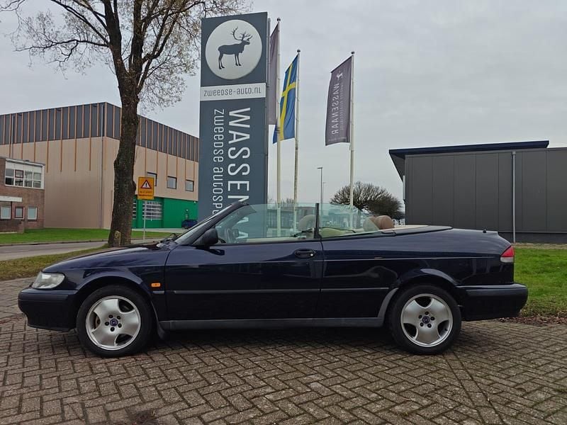 Occasion Saab 9-3 Cabriolet 154 PK (113 kW) 1999 Blauw Cabriolet