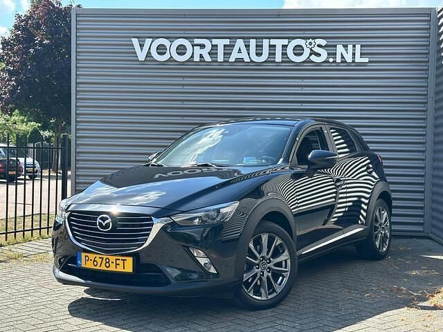 Zwart Gebruikt 2018 Mazda CX-3 SUV | € 16.950 (Eerlijke prijs) - Afbeelding 1/4