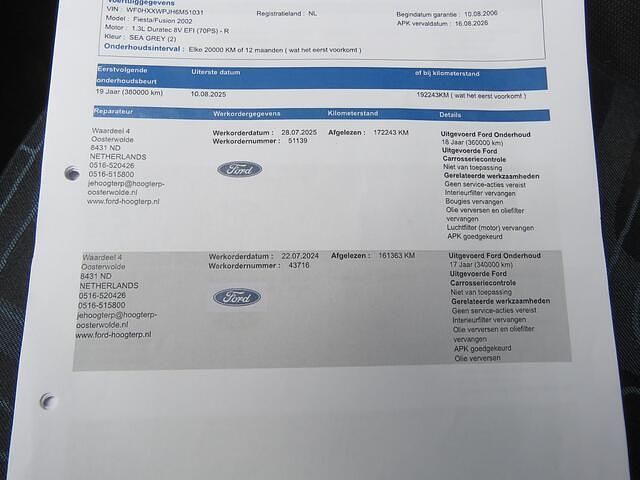 Occasion Ford Fiesta 69 PK (50 kW) 2006 Grijs Hatchback