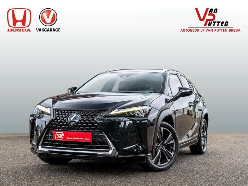 Zwart Gebruikt 2021 Lexus UX 250h Executive Line SUV | € 26.999 (Super prijs) - Afbeelding 1/4