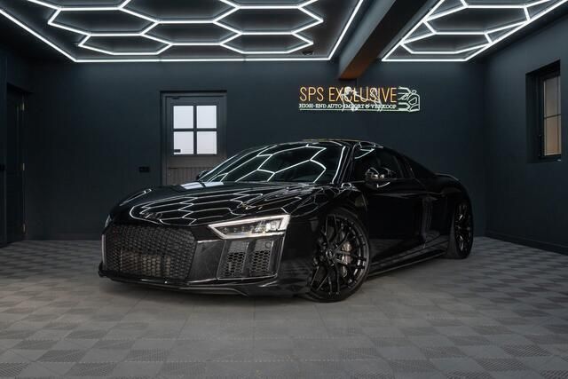 Zwart, metallic lak Gebruikt 2017 Audi R8 Coupé Sport Coupé | € 139.900 (Eerlijke prijs) - Afbeelding 1/4