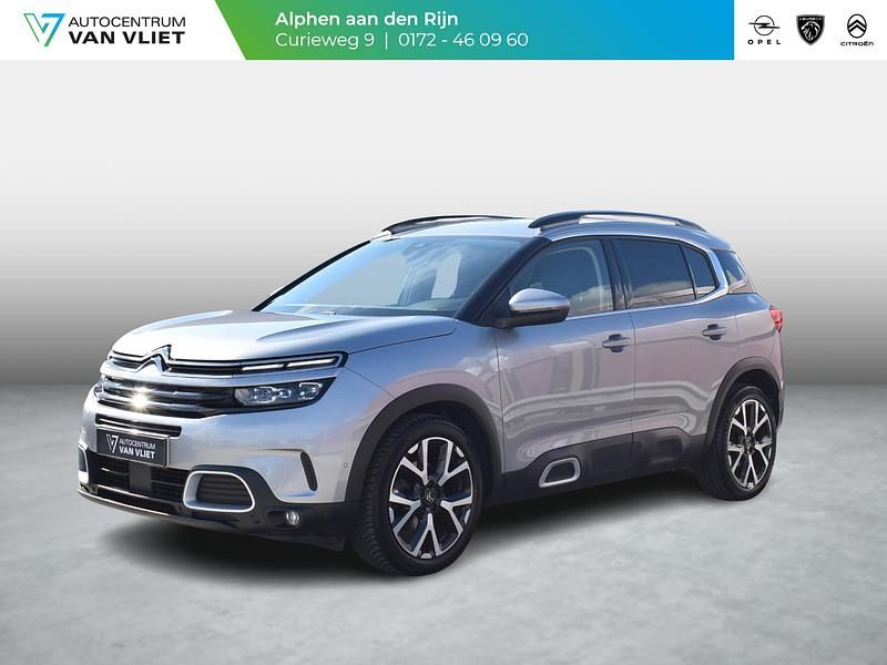 Grijs Gebruikt 2019 Citroën C5 Aircross PureTech SUV | € 18.399 (Eerlijke prijs) - Afbeelding 1/4