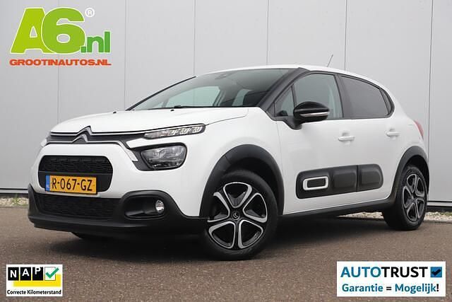Wit Gebruikt 2022 Citroën C3 Feel Hatchback | € 12.499 (Goede deal) - Afbeelding 1/4