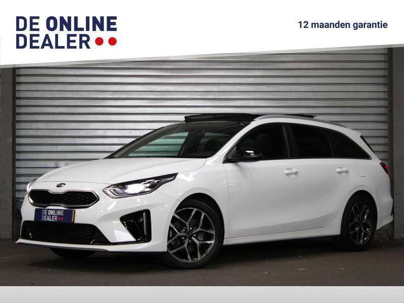 Wit, metallic lak Gebruikt 2020 Kia Ceed Sportswagon Stationwagen | € 17.850 (Iets duurder) - Afbeelding 1/4