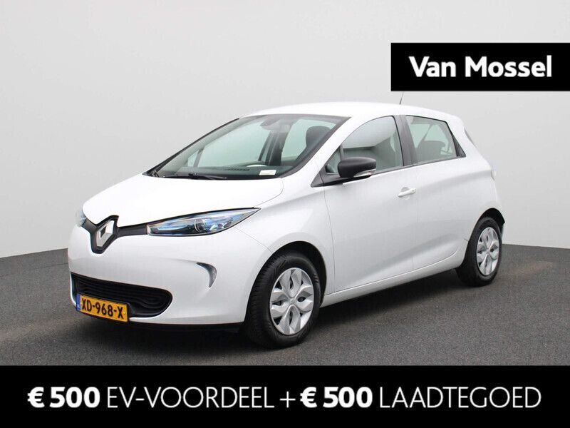Blanc glacier 369 Gebruikt 2019 Renault Zoe Life Hatchback | € 11.440 (Eerlijke prijs) - Afbeelding 1/4