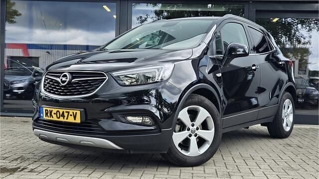Zwart Gebruikt 2017 Opel Mokka X Innovation SUV | € 11.900 (Goede deal) - Afbeelding 1/4
