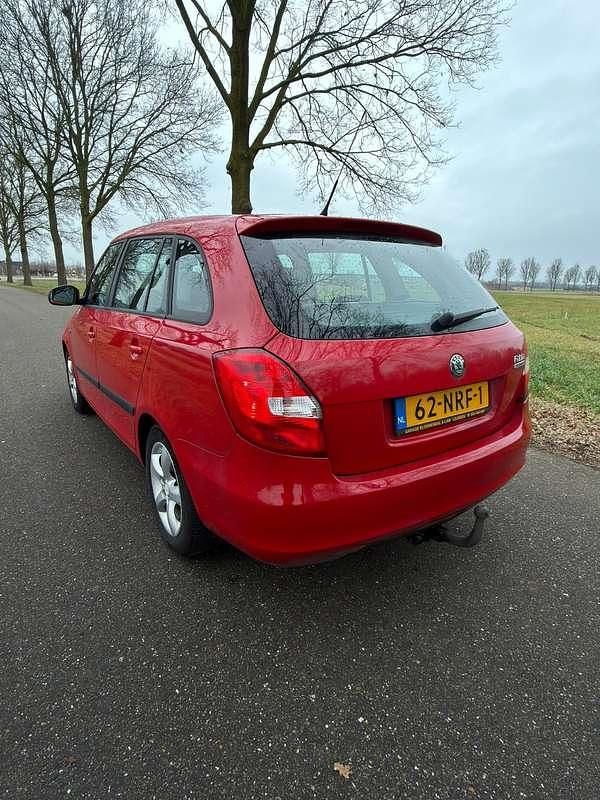 Occasion Skoda Fabia GreenLine 75 PK (55 kW) 2010 Rood Stationwagen