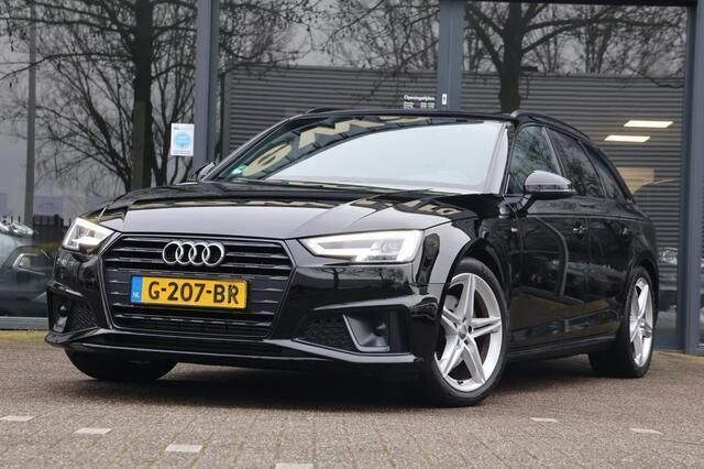Zwart Gebruikt 2019 Audi A4 Black Edition Stationwagen | € 26.495 (Eerlijke prijs) - Afbeelding 1/4