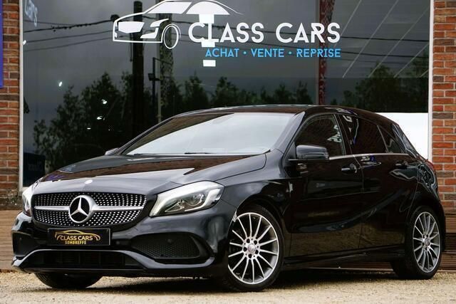 Zwart Gebruikt 2016 Mercedes A180 AMG Sedan | € 17.990 (Eerlijke prijs) - Afbeelding 1/4