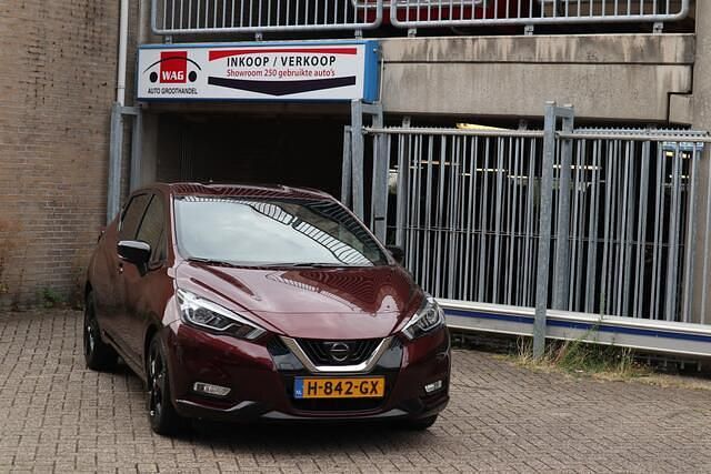 Rood Gebruikt 2020 Nissan Micra Style Edition Hatchback | € 12.999 (Goede deal) - Afbeelding 1/4