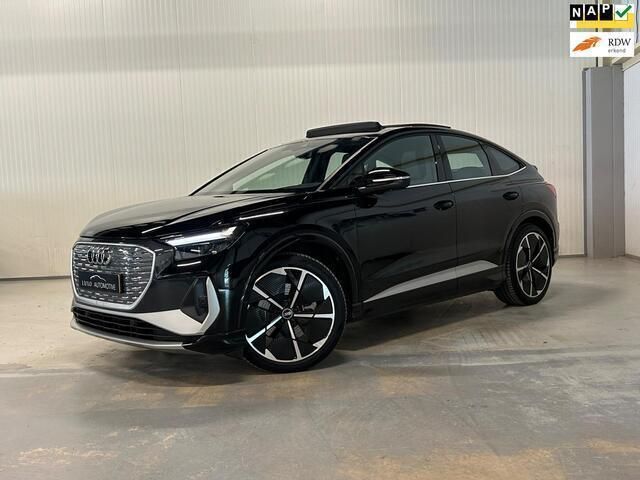 Zwart, metallic lak Gebruikt 2023 Audi Q4 Sportback e-tron Advanced SUV | € 41.900 (Eerlijke prijs) - Afbeelding 1/4