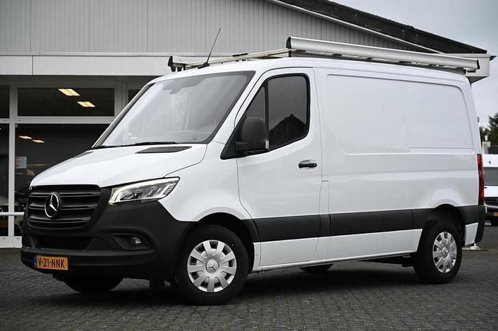 Wit Gebruikt 2021 Mercedes Sprinter Van | € 29.950 (Super prijs) - Afbeelding 1/4
