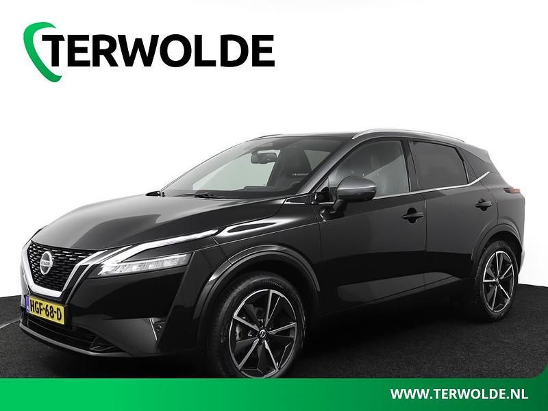 Zwart Occasion 2025 Nissan Qashqai Tekna SUV | € 25.445 (Super prijs) - Afbeelding 1/4