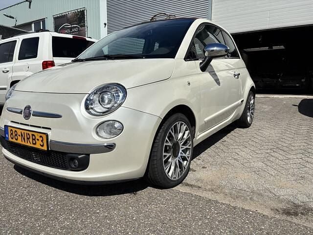 Beige Gebruikt 2010 Fiat 500 Rock Cabriolet | € 5.490 (Duur) - Afbeelding 1/4