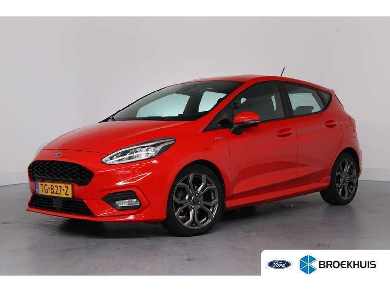 Rood Gebruikt 2018 Ford Fiesta ST-Line Hatchback | € 12.400 (Eerlijke prijs) - Afbeelding 1/1