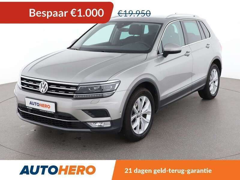 Zilver Gebruikt 2016 VW Tiguan Highline SUV | € 19.149 (Super prijs) - Afbeelding 1/3