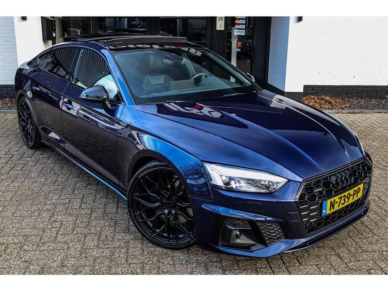 Occasion Audi A5 Design 245 PK (180 kW) 2020 Blauw Hatchback