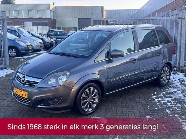 Grijs Gebruikt 2010 Opel Zafira Edition MPV | € 3.490 (Eerlijke prijs) - Afbeelding 1/4