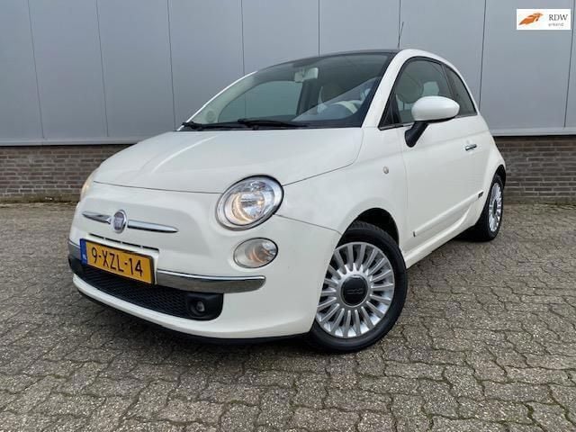 Wit Gebruikt 2010 Fiat 500 Lounge Hatchback | € 4.500 (Eerlijke prijs) - Afbeelding 1/4