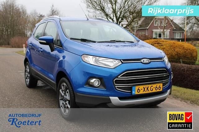 Occasion Ford Ecosport Titanium 125 PK (91 kW) 2014 Blauw SUV