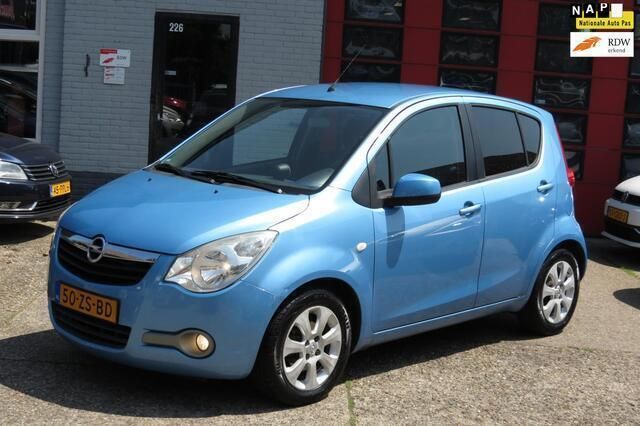 Blauw Gebruikt 2008 Opel Agila Enjoy Hatchback | € 2.699 (Goede deal) - Afbeelding 1/4