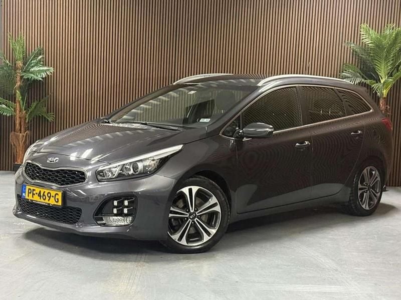 Grijs Gebruikt 2016 Kia Ceed Sportswagon GT-Line Stationwagen | € 8.750 (Goede deal) - Afbeelding 1/4