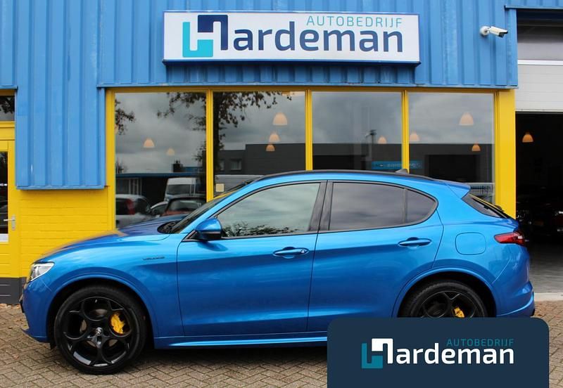 Occasion Alfa Romeo Stelvio Ti 280 PK (205 kW) 2021 Blauw SUV