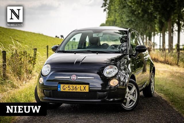 Zwart Gebruikt 2009 Fiat 500 Lounge Hatchback | € 3.240 (Goede deal) - Afbeelding 1/4
