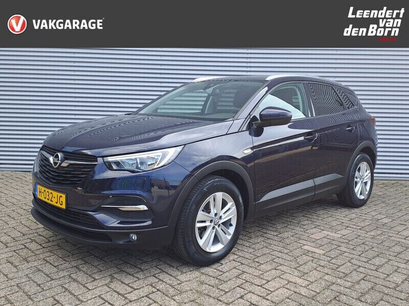 Blauw metallic Gebruikt 2019 Opel Grandland X Business SUV | € 20.495 (Eerlijke prijs) - Afbeelding 1/4