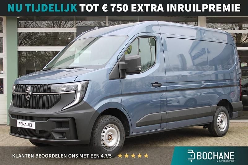 Blauw Nieuw 2024 Renault Master Van | € 34.197 (Eerlijke prijs) - Afbeelding 1/4