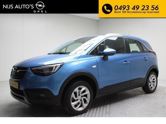 Blauw, metallic lak Gebruikt 2019 Opel Crossland X Innovation SUV | € 13.999 (Eerlijke prijs) - Afbeelding 1/4