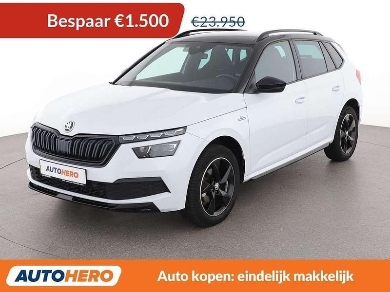 Wit Occasion 2022 Skoda Kamiq Monte Carlo SUV | € 22.649 (Goede deal) - Afbeelding 1/3