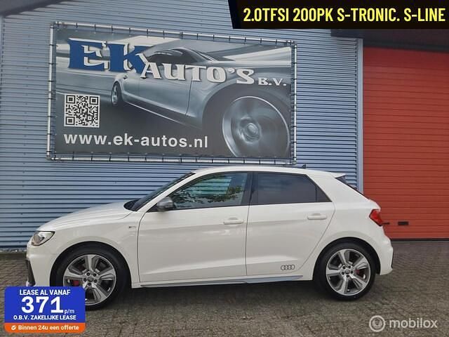 Wit Gebruikt 2019 Audi A1 Sportback S-Line Hatchback | € 22.945 (Super prijs) - Afbeelding 1/4