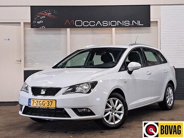 Wit Occasion 2015 Seat Ibiza ST Style Stationwagen | € 6.495 (Eerlijke prijs) - Afbeelding 1/4