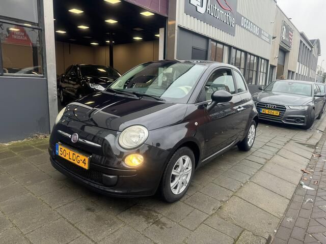 Zwart Gebruikt 2010 Fiat 500 Pop Hatchback | € 4.750 (Eerlijke prijs) - Afbeelding 1/4