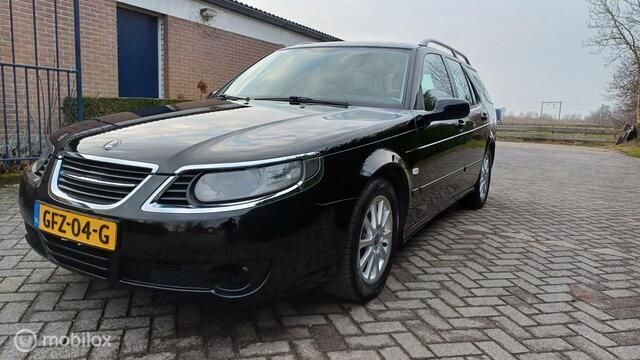 Zwart Gebruikt 2007 Saab 9-5 Linear Stationwagen | € 6.995 (Iets duurder) - Afbeelding 1/4