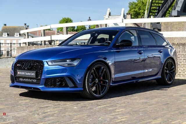 Blauw Gebruikt 2017 Audi RS6 Performance Stationwagen | € 74.995 - Afbeelding 1/2