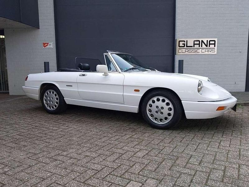 Wit Gebruikt 1992 Alfa Romeo Spider Cabriolet | € 20.750 - Afbeelding 1/4
