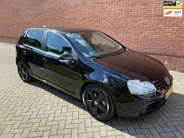 Zwart Gebruikt 2008 VW Golf VI Comfortline Hatchback | € 3.250 (Goede deal) - Afbeelding 1/4