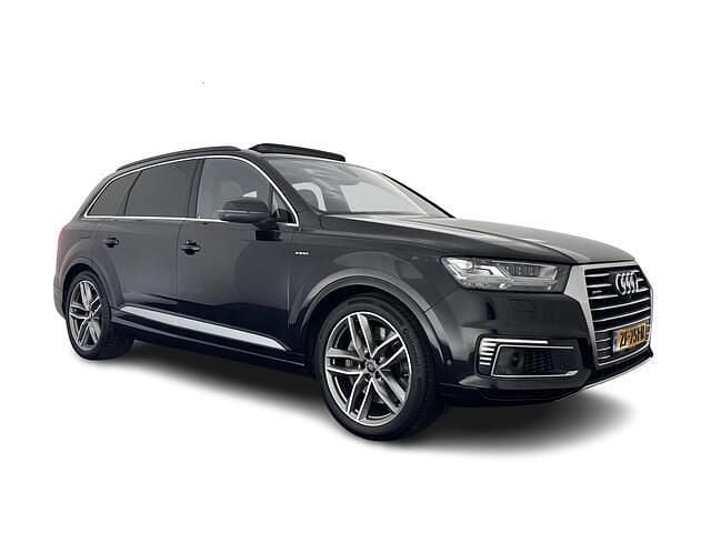 Zwart (metallic) Occasion 2017 Audi Q7 Sport SUV | € 28.945 (Eerlijke prijs) - Afbeelding 1/4