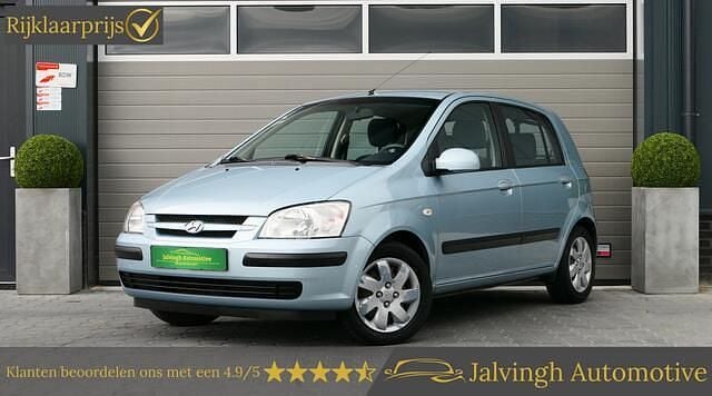 Blauw Gebruikt 2004 Hyundai Getz Hatchback | € 1.740 (Eerlijke prijs) - Afbeelding 1/4