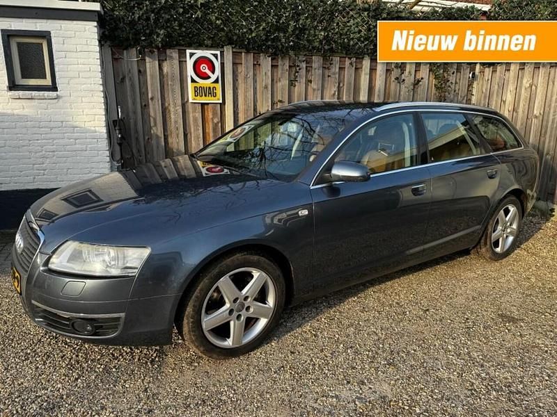 Occasion Audi A6 Business 170 PK (125 kW) 2008 Blauw (metallic) Stationwagen